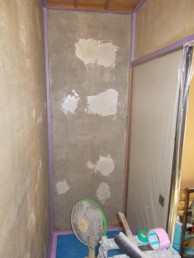 和室の壁をカルクウォールで塗り替え 和室の壁をカルクウォールで塗り替え